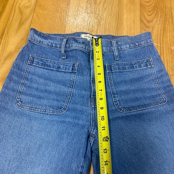 Madewell Wide-Leg Jeans in Medium Blue Wash - Picture 6 of 11